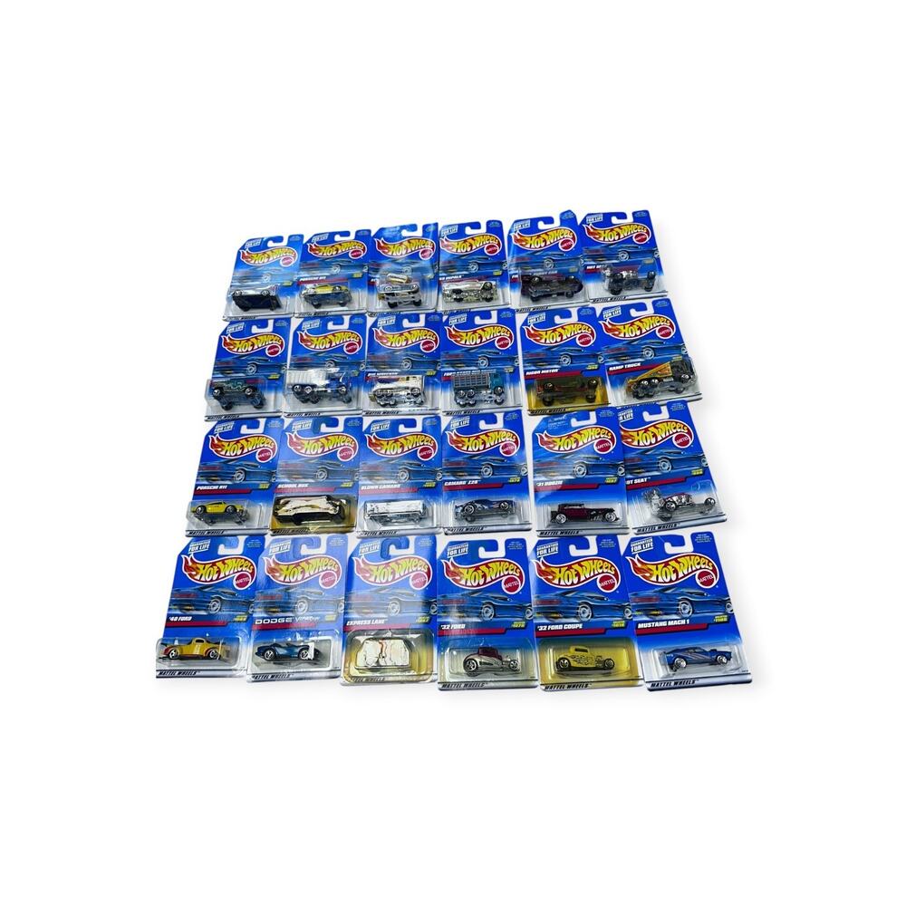 Lot of 24 (Total) Brand New Hot Wheels Cars New Sealed (Lot HW12)